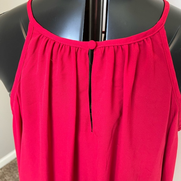 TORRID red cold shoulder top - Picture 8 of 9